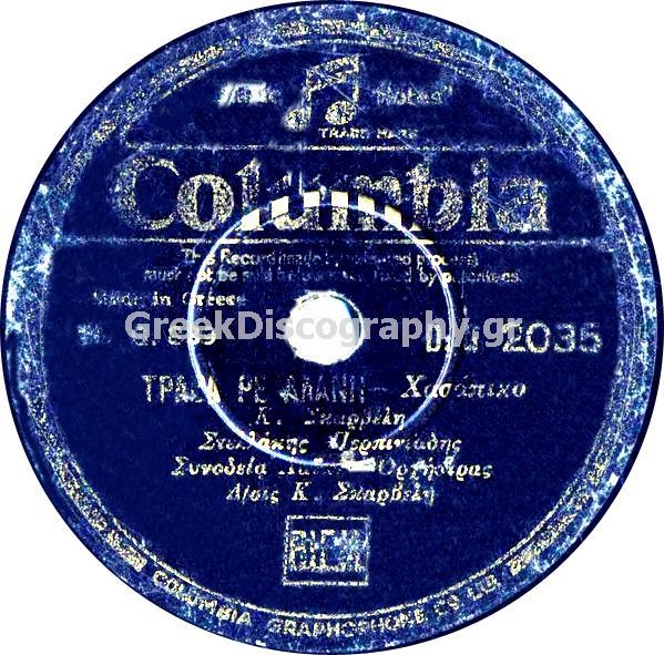 DG-2035 ΤΡΑΒΑ ΡΕ ΑΛΑΝΗ