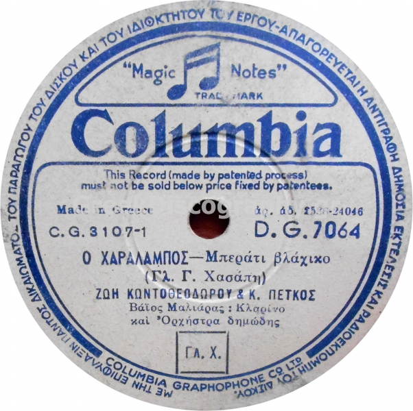 DG-7064 Ο ΧΑΡΑΛΑΜΠΟΣ