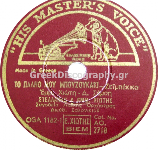 AO-2718 ΤΟ ΠΑΛΙΟ ΜΟΥ ΜΠΟΥΖΟΥΚΑΚΙ